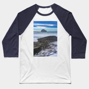 High Tide at Trebarwith Strand, Cornwall Baseball T-Shirt